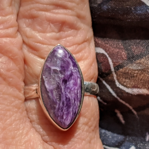 Jewelry - Genuine Russian Charoite Ring